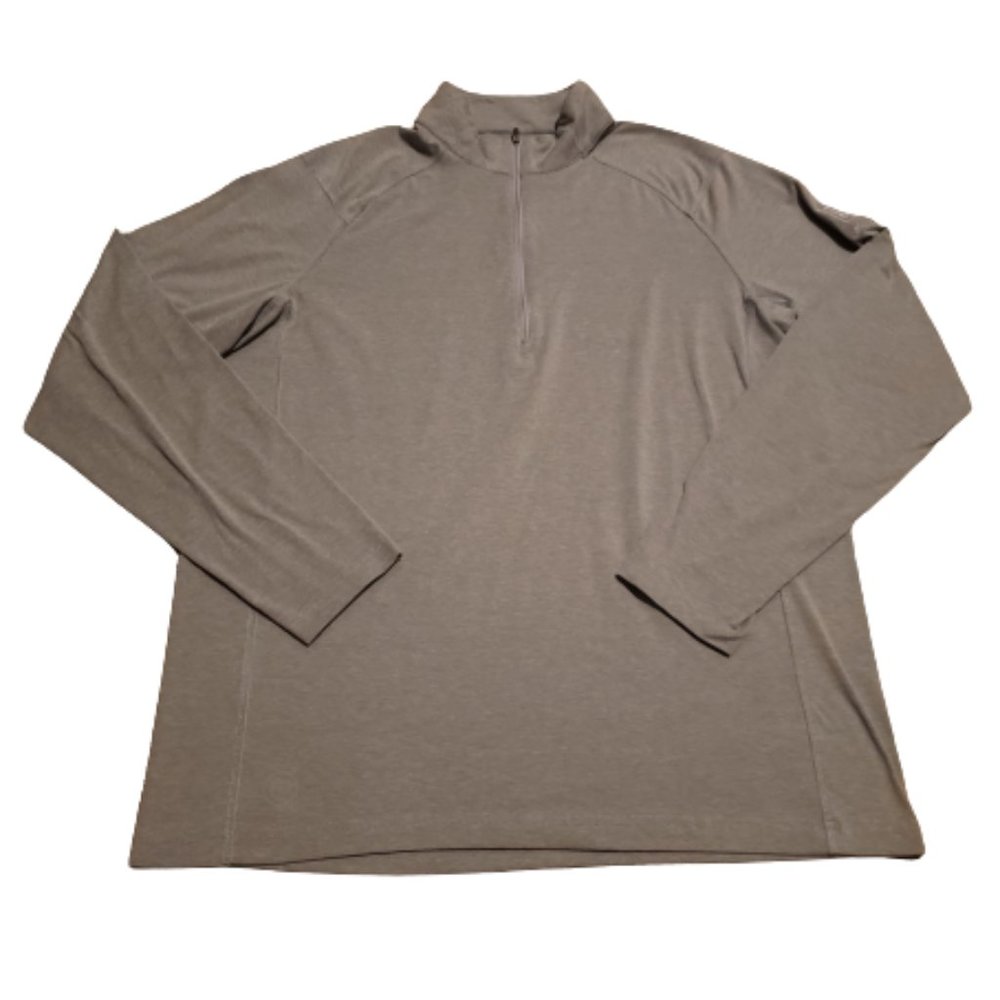 Travis Mathew Las Vegas TPC Golf Quarter 1/4 Zip Light Jacket Gray Men's Large L